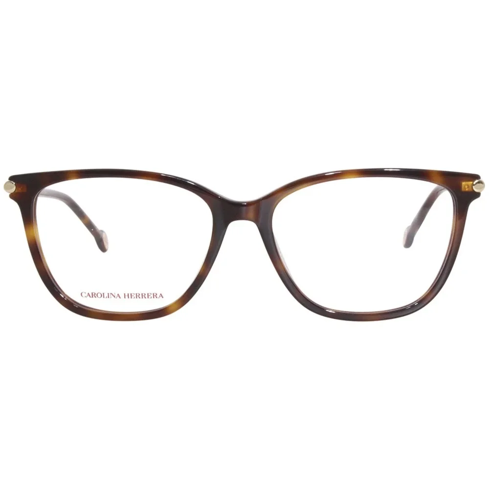NWT Carolina Herrera CH-0027-05L-55 Havana 55mm Eyeglasses